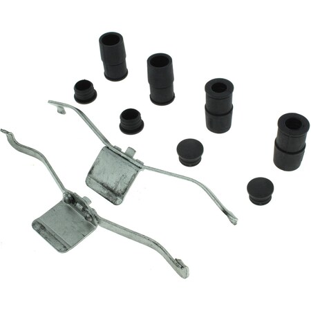 Centric Premium Semi-Metallic Brake Pads with Shims and Hardware, Parts 300.09152